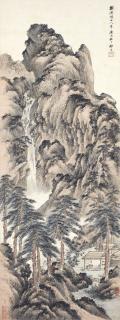 Qi Kun - Landscape After Wang Meng