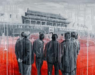 Qi Sheng - Ohne Titel (Tian\'anmen - Six People)