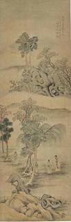 Qian Du - Landscape In The Style Of Tang Di