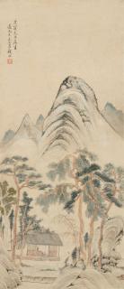 Qian Du - Living by the Pine Trees, 1839