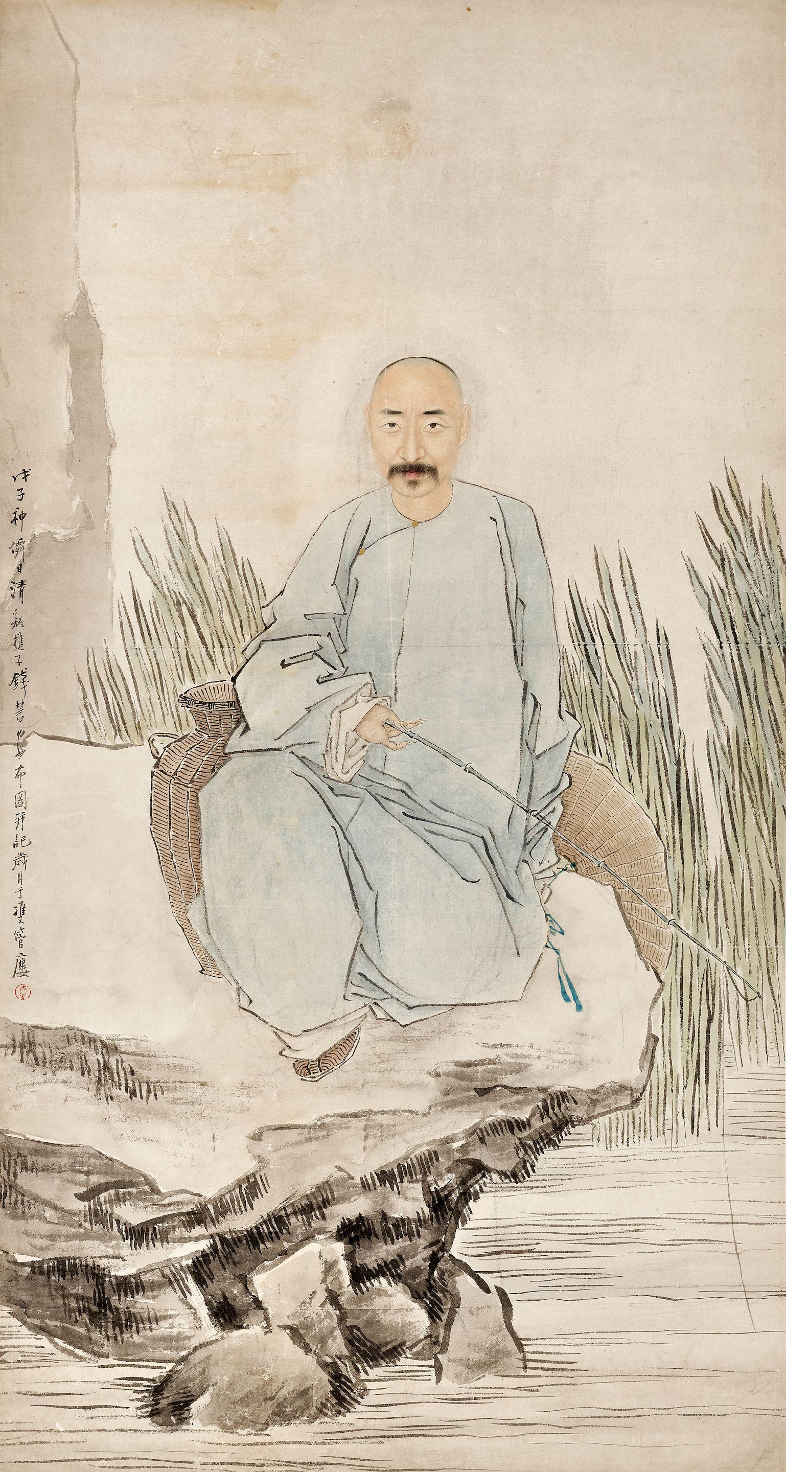 Qian Hui\'An - Self Portrait, 1888