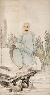 Qian Hui\'An - Self Portrait, 1888