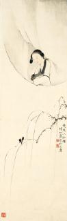 Qian Songyan - Two Swallows under the Red Chamber