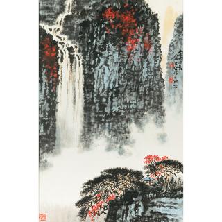 Qian Songyan - Waterfall
