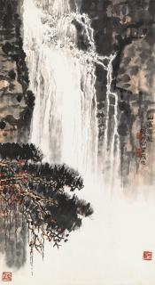 Qian Songyan - Waterfall