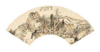 Qian Weiqiao - Autumn Mountain