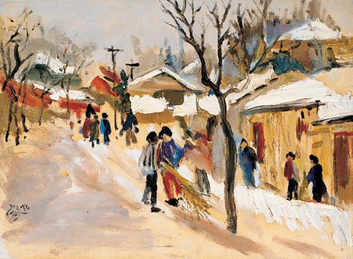 Qin Xuanfu - Snow Scenery
