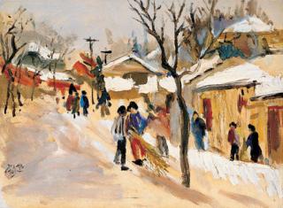 Qin Xuanfu - Snow Scenery