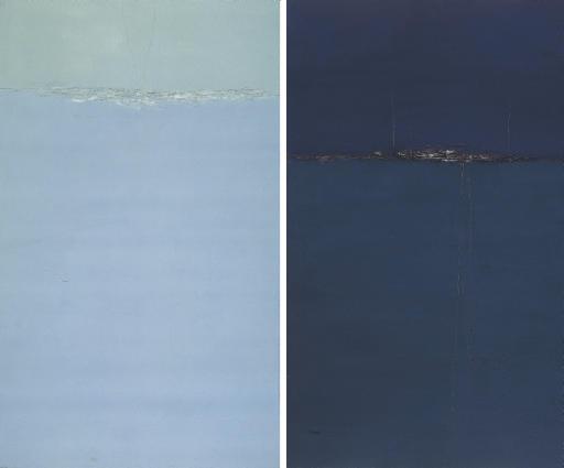 Qiu Anxiong - Landscape No. 15 & No. 16