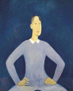Qiu Yacai - Portrait of a gentleman