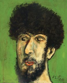 Qiu Yacai - Portrait Of A Man