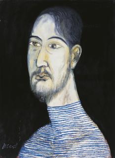 Qiu Yacai - Portrait of a Man