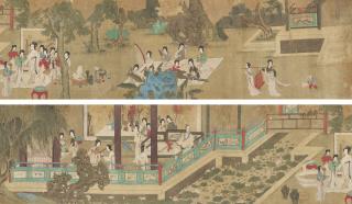 Qiu Ying - Bath of the Concubine