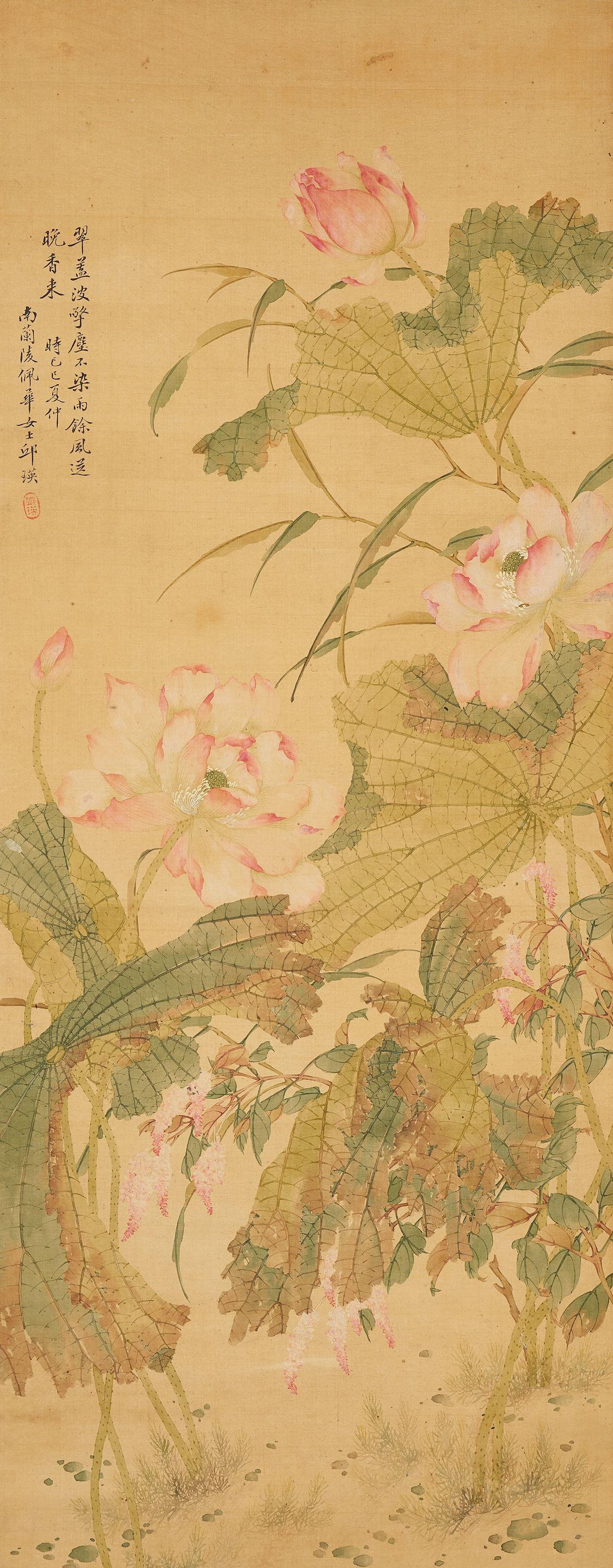 Qiu Ying - Lotus