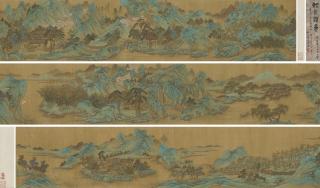 Qiu Ying - Ten Views of River Wang