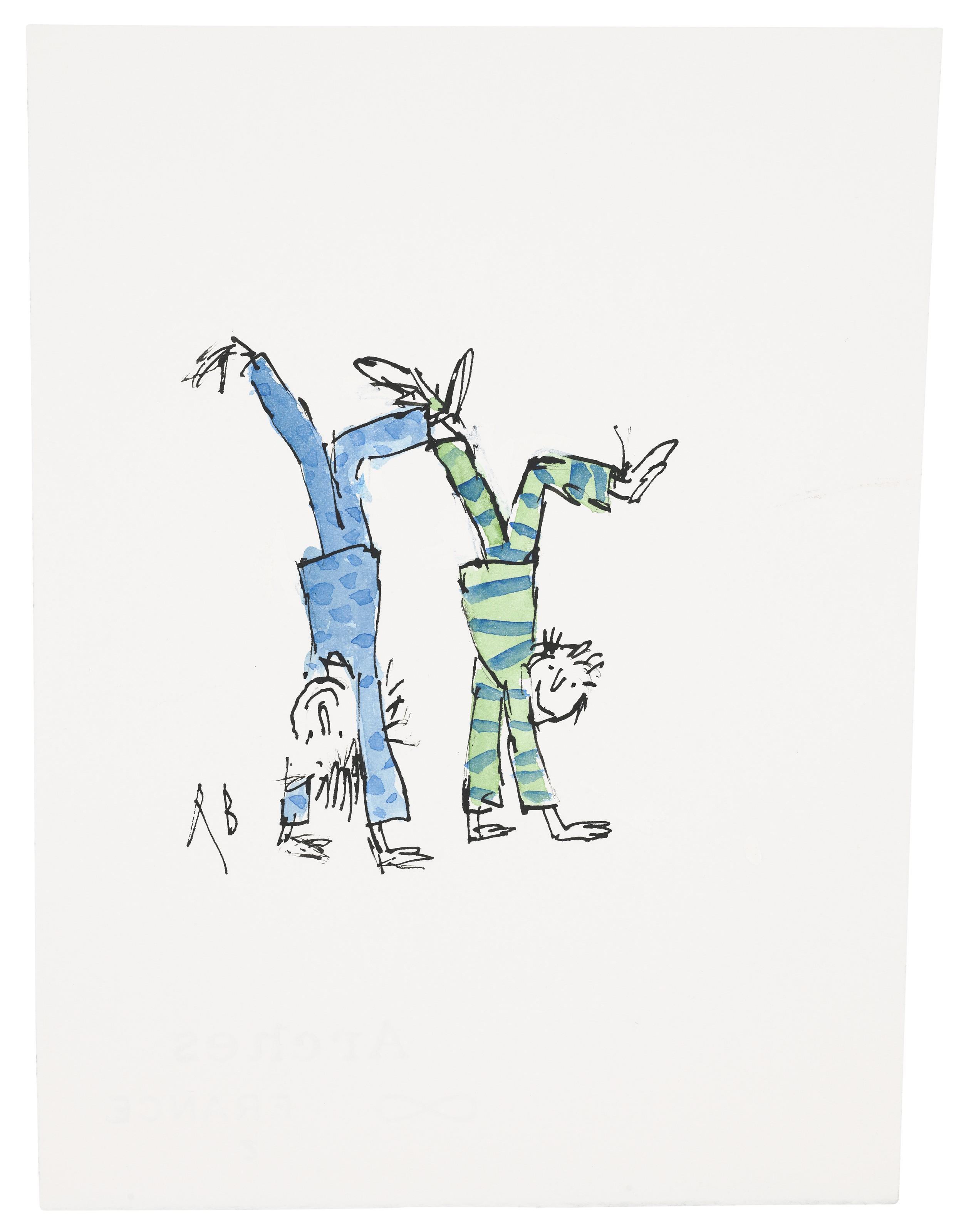 Quentin Blake - Hastings Flagship School poster artwork #8