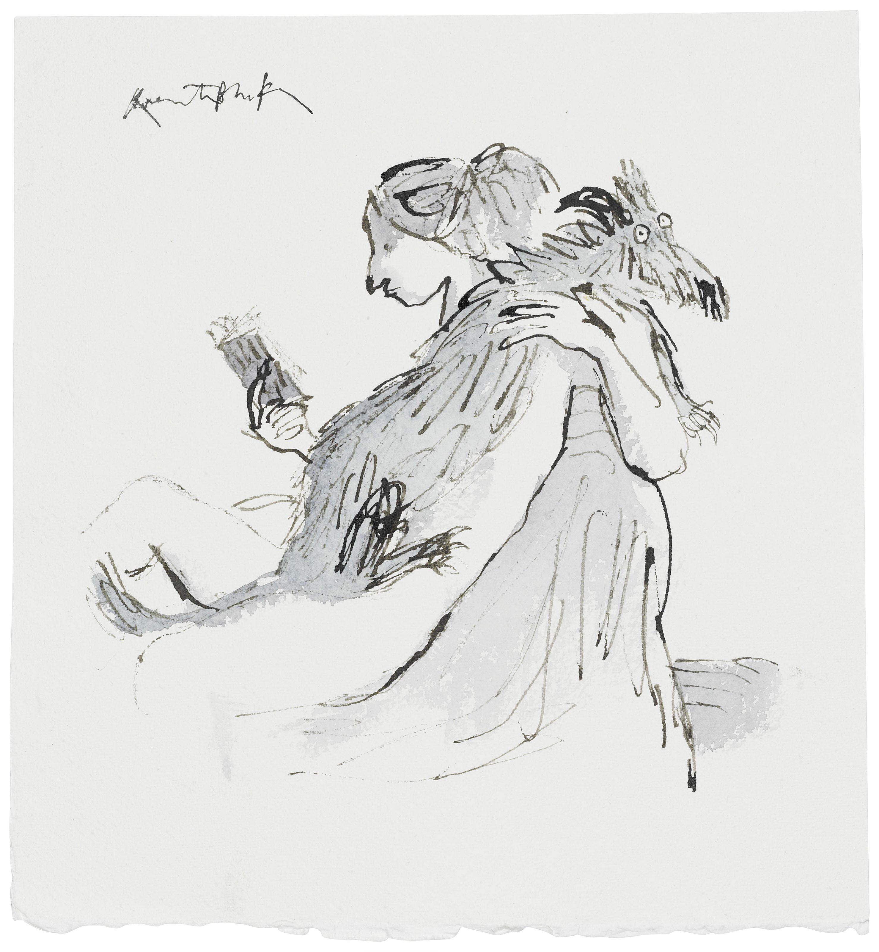 Quentin Blake - Women & Strange Creatures #113