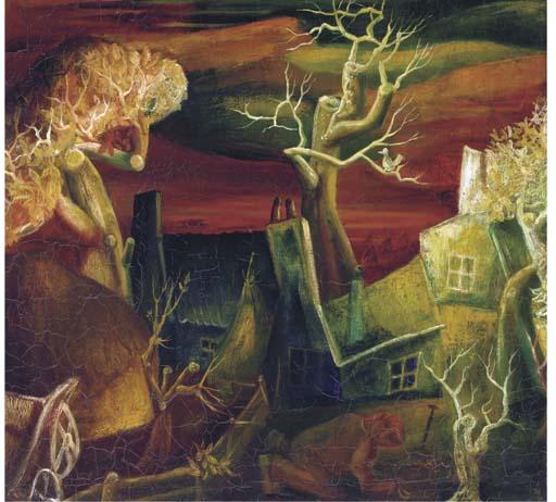 Quirijn van Tiel - Landschap Met Aardappelrooier: Landscape With Potato Lifter