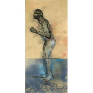 R.B. Kitaj - Bather (Wading)