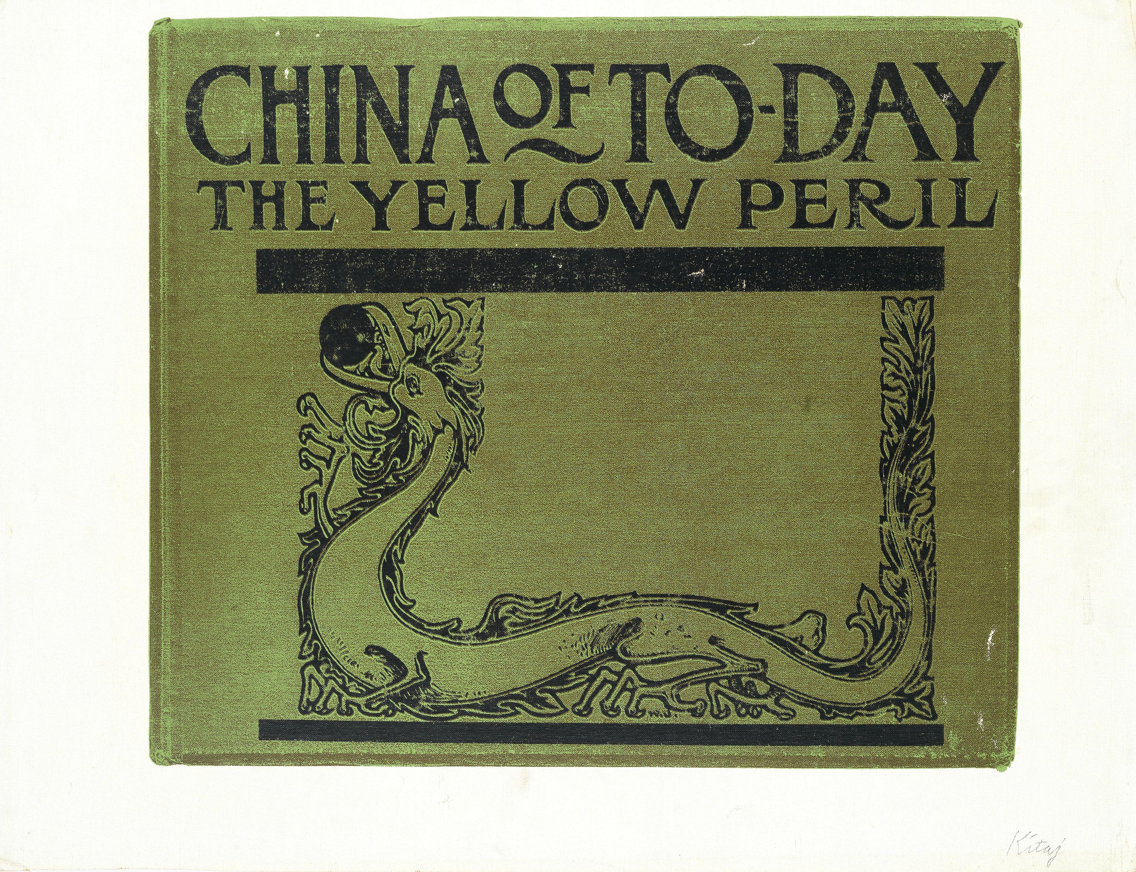 R. B. Kitaj - China of To-day, from \'In Our Time: Covers for a Small Library After the Life for the Most Part\'