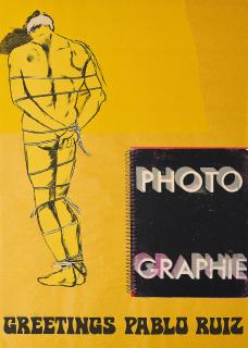 R.B. Kitaj - Greetings Pablo Ruiz (Aus: Hommage à Picasso).