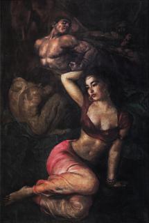 R Basoeki Abdullah - Seated Lady (Spain Series)