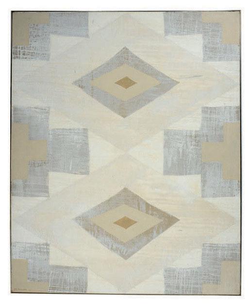 R.C. Gorman - Grey Rug Model