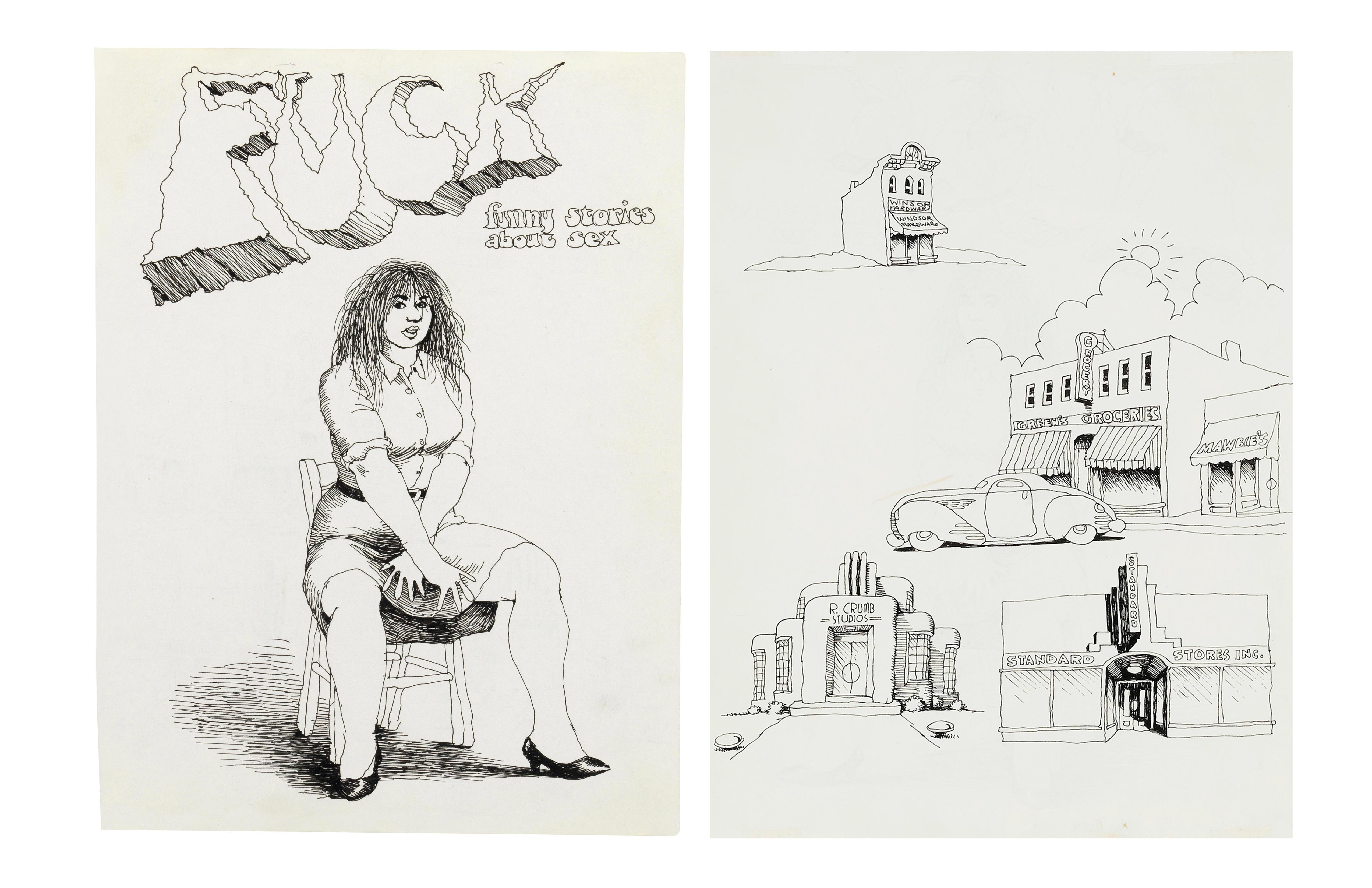 R. Crumb - Fuck