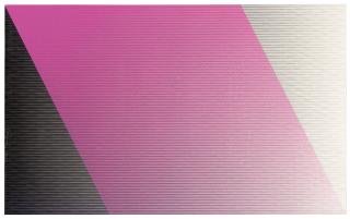 R.H. Quaytman - 4. Exhibition Guide, Chapter 15 (Diagonal Pink)