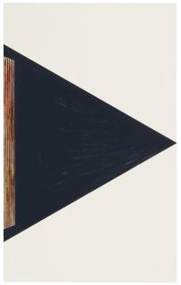 R.H. Quaytman - Conical Wedge Caption