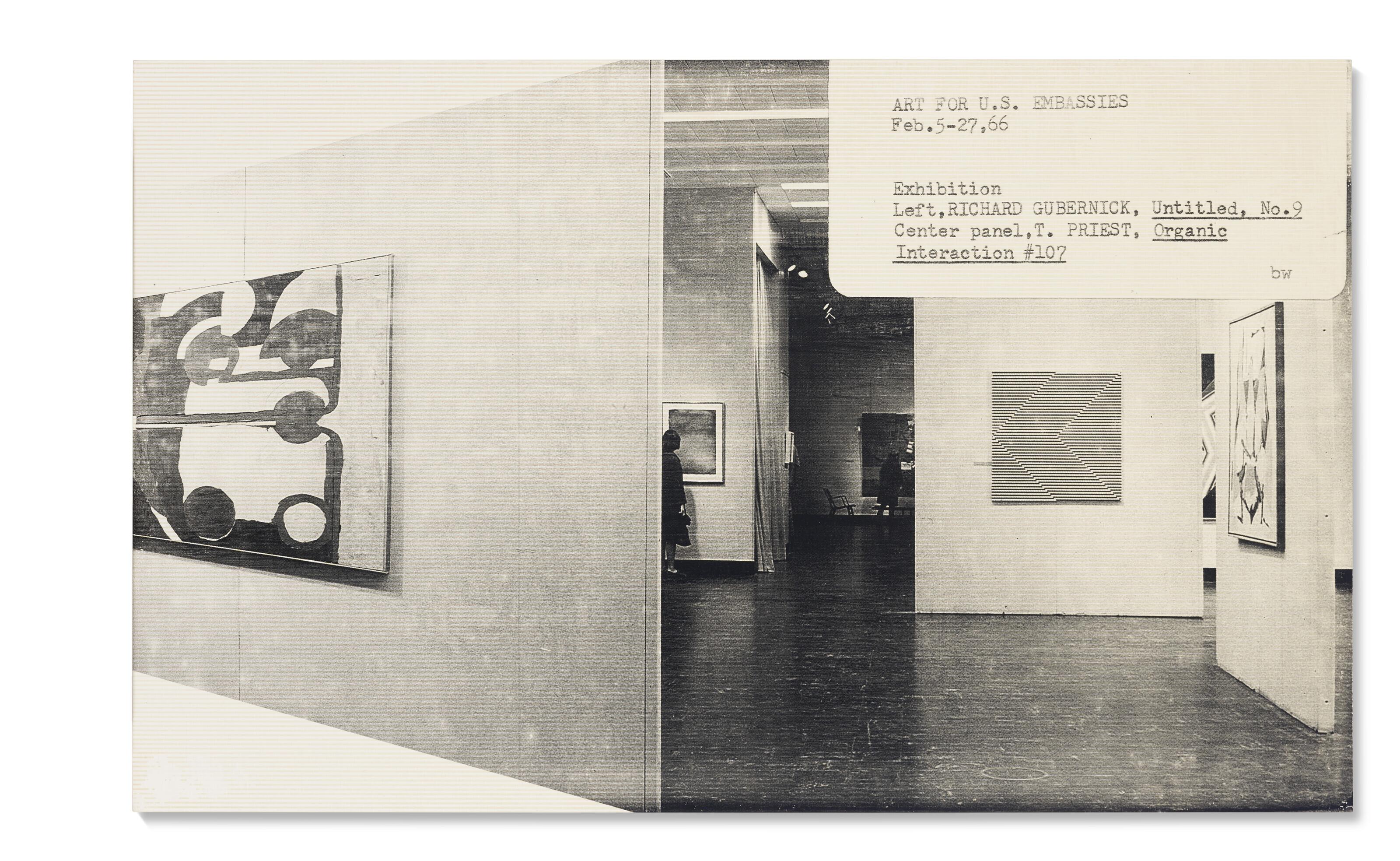R.H. Quaytman - Exhibition Guide, Chapter 15 (ICA Archive 4, Art for U.S. Embassies)