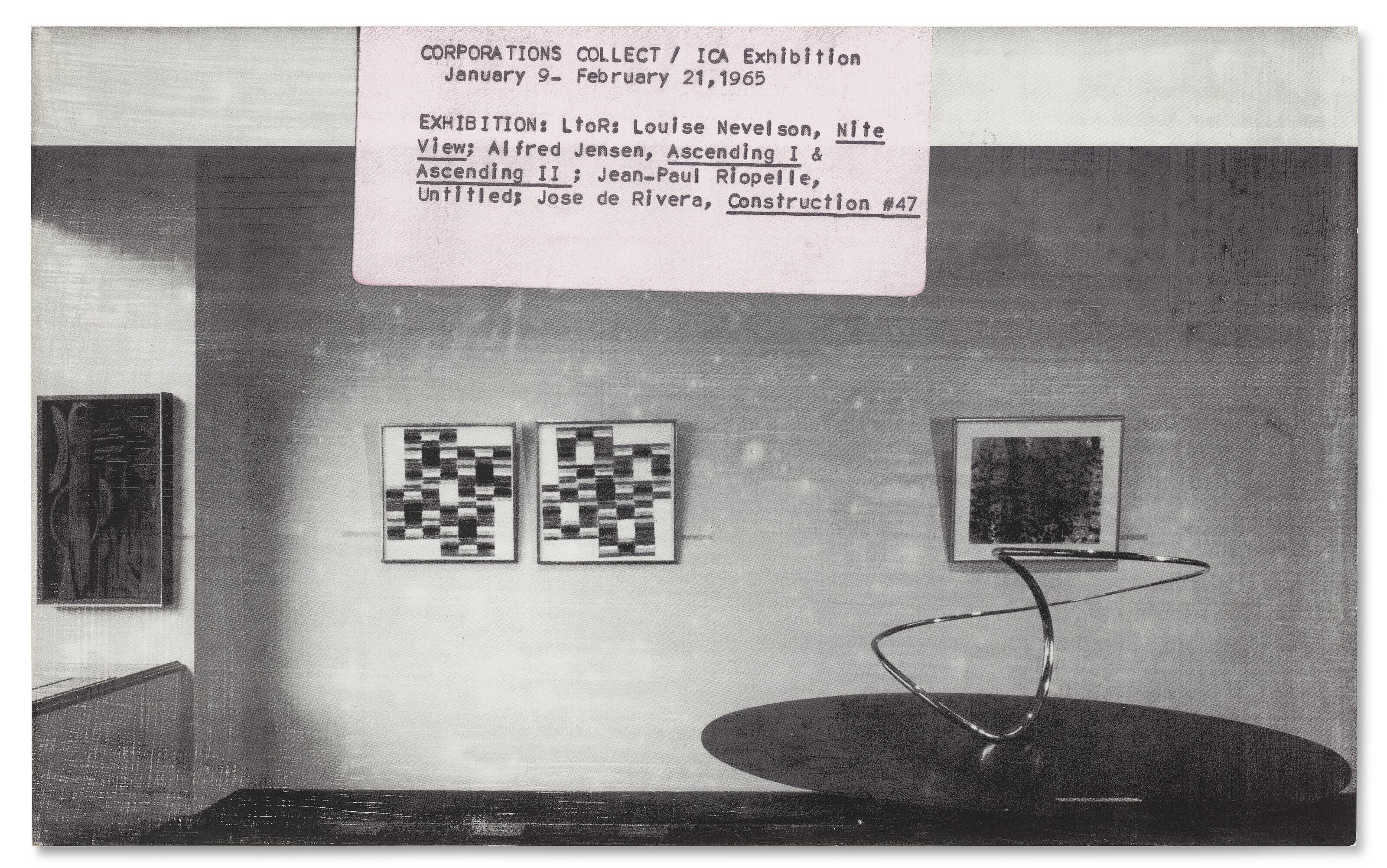 R.H. Quaytman - Exhibition Guide, Chapter 15 (ICA Archive 5, Art for Corporations)