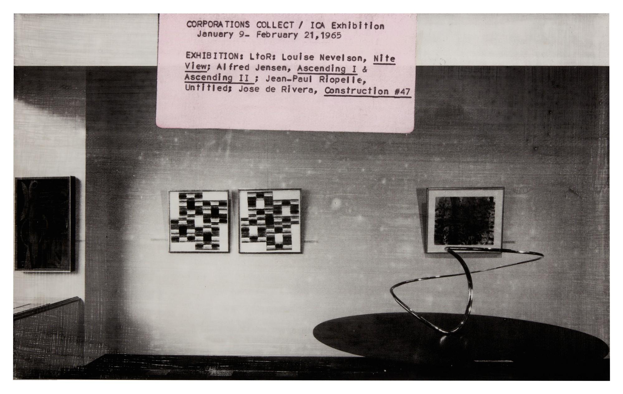 R.H Quaytman - Exhibition Guide, Chapter 15 (ICA Archive 5, Art for Corporations)