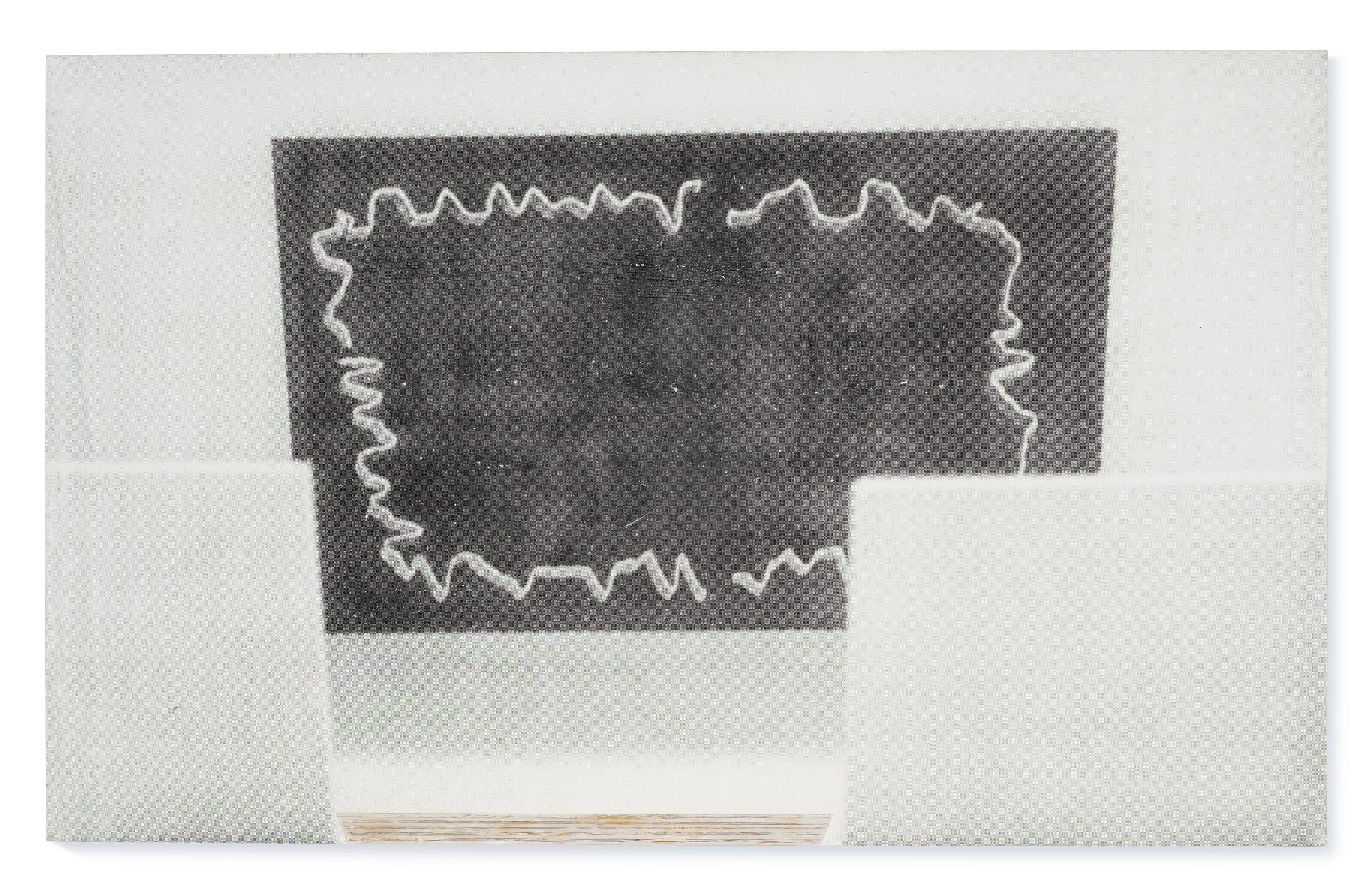 R.H. Quaytman - Exhibition Guide, Chapter 15 [Jagged Edge Painting In Model]