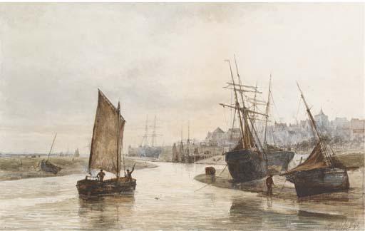 R. Malcolm Lloyd - Low tide in the harbour
