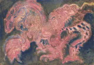 Rabindranath Tagore - Untitled (Dragon)