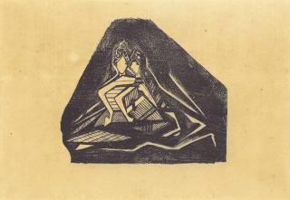 Rabindranath Tagore - Untitled (Lovers)