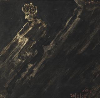 Rabindranath Tagore - Untitled (Rider In Night)