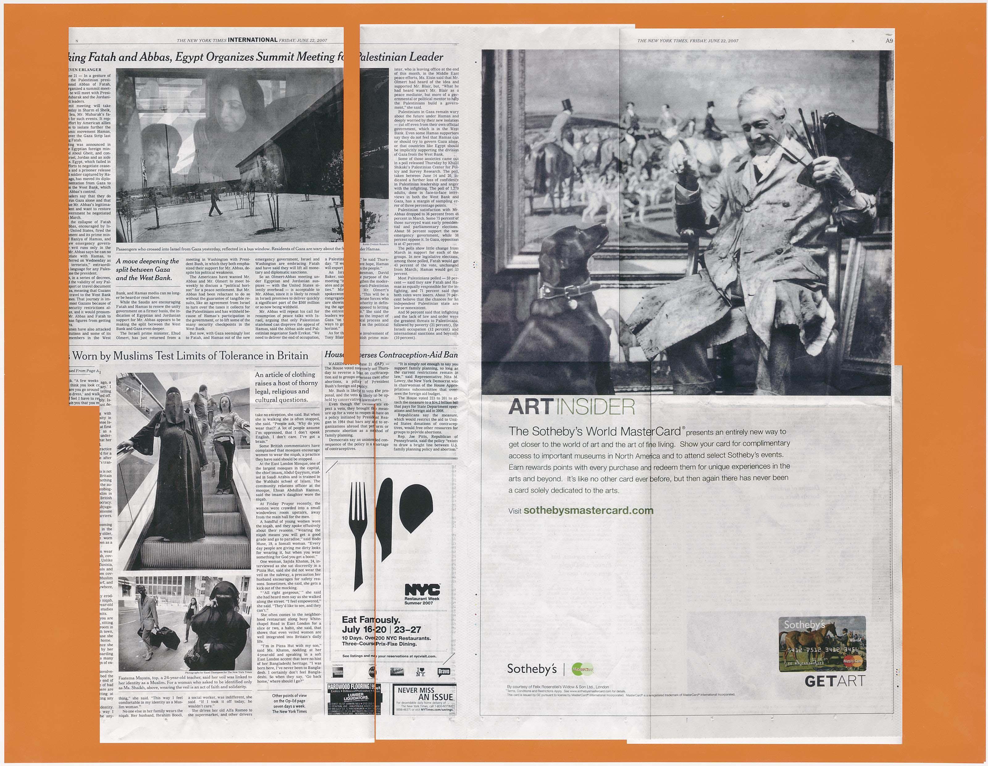 Rachel Harrison - Untitled (Sotheby\'s - Rosenthal)