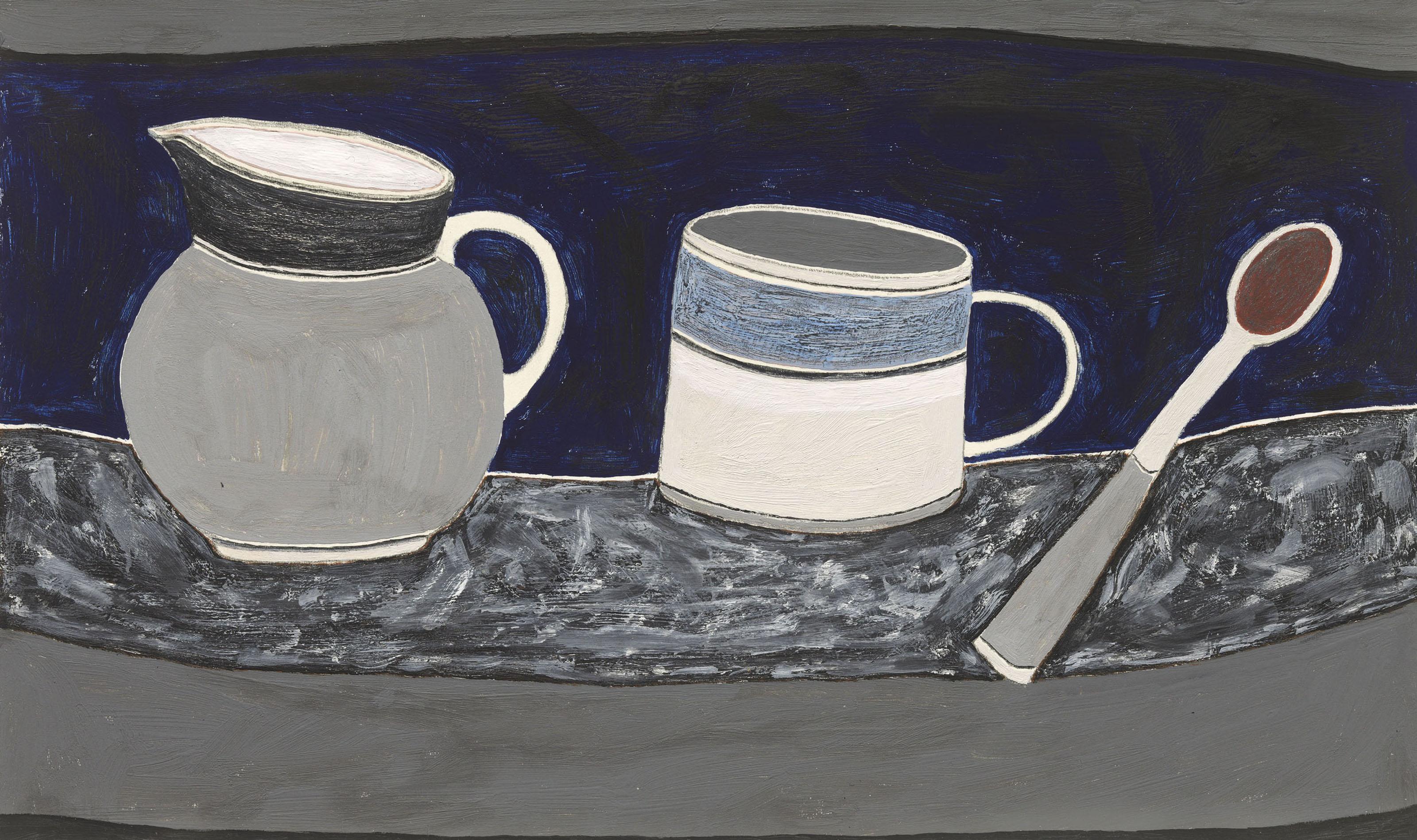 Rachel Nicholson - Still Life on Blue