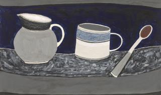 Rachel Nicholson - Still Life on Blue