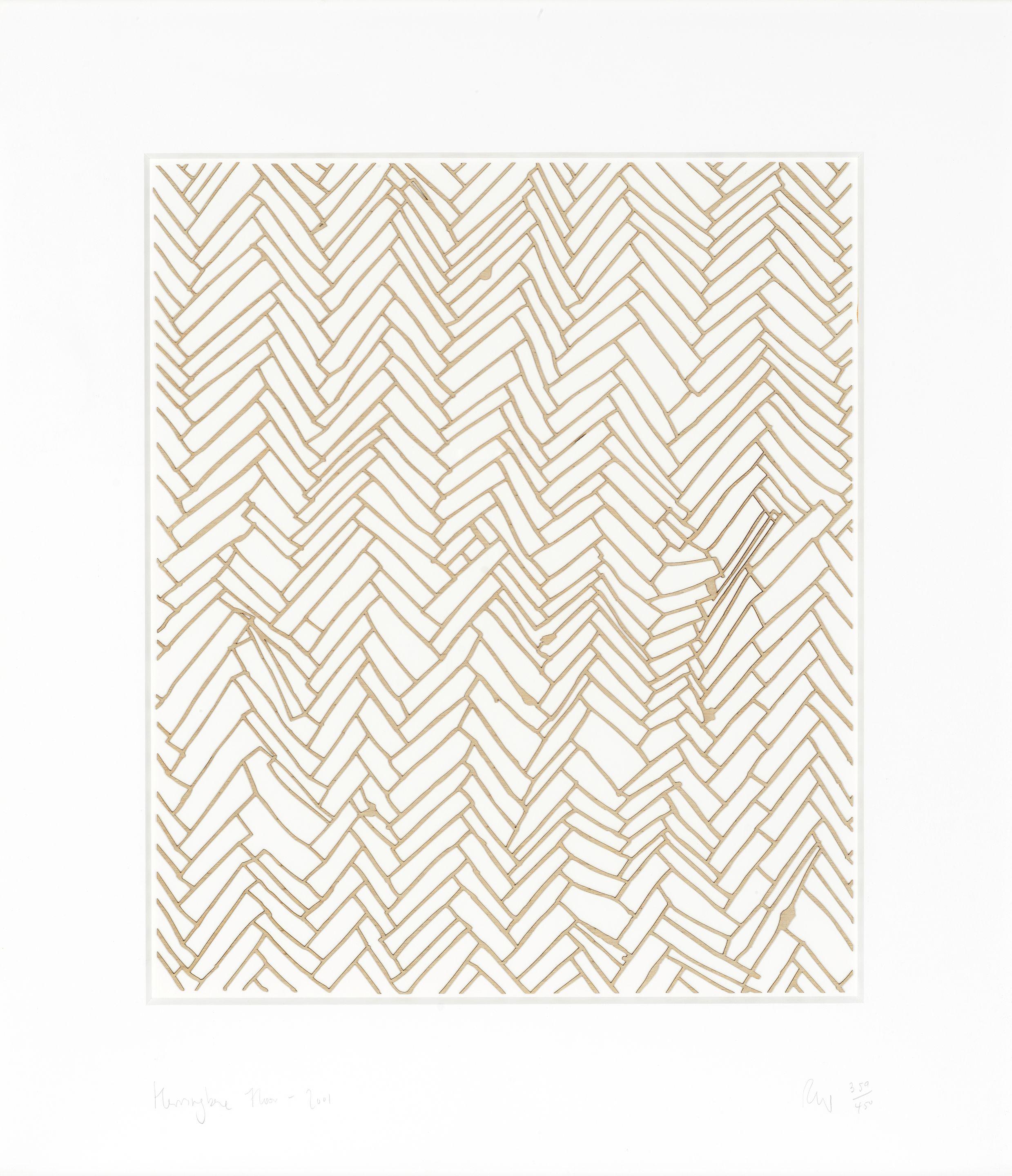 Rachel Whiteread - Herringbone Floor