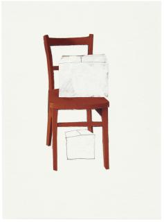 Rachel Whiteread - Red Chair 