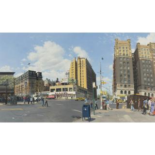 Rackstraw Downes - 110Th And Broadway