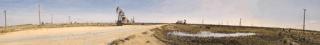 Rackstraw Downes - In the High Island Oil Field; Afternoon, Late March