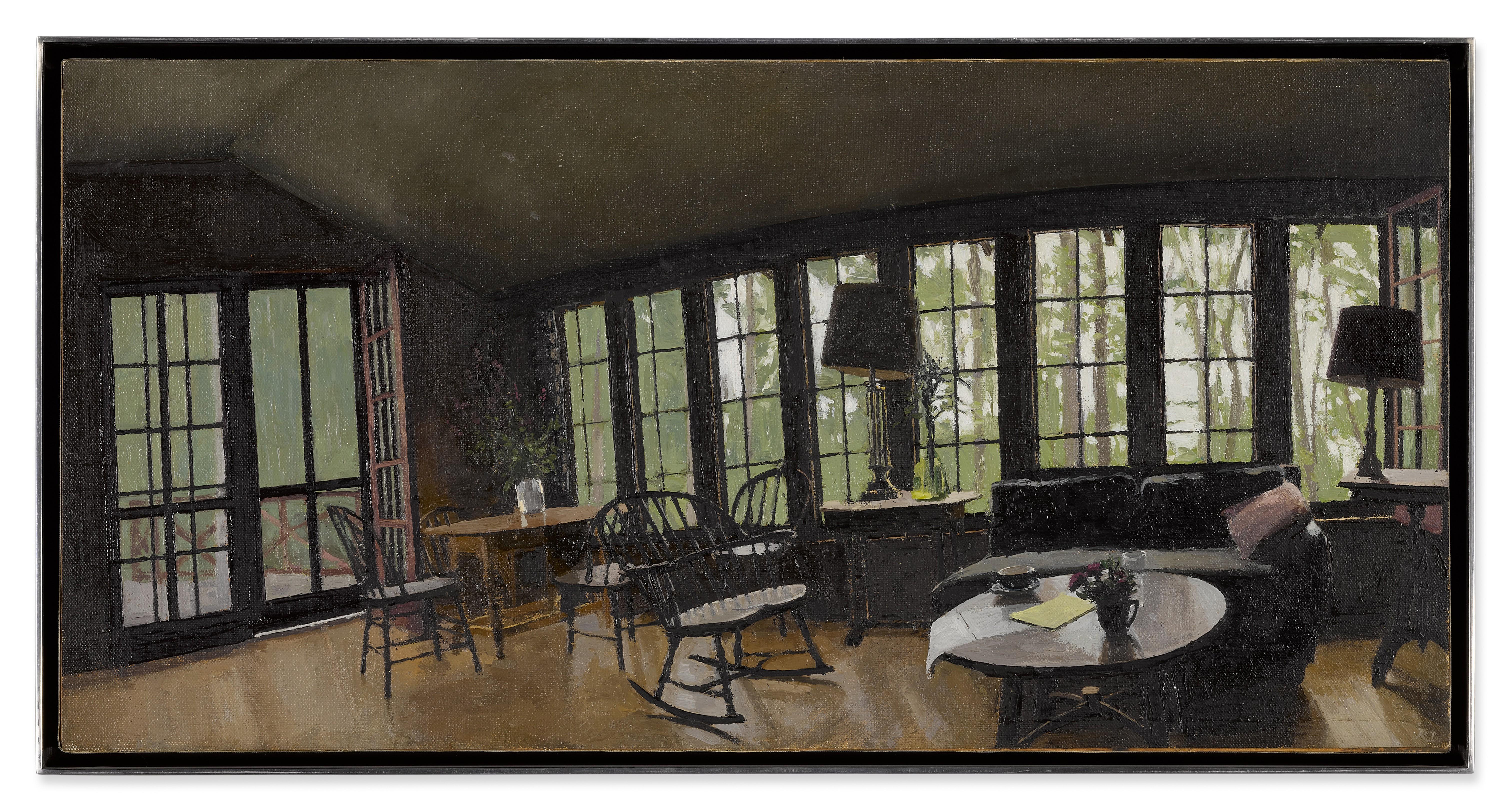 Rackstraw Downes - Oronzio Maldarelli Cottage, Skowhegan