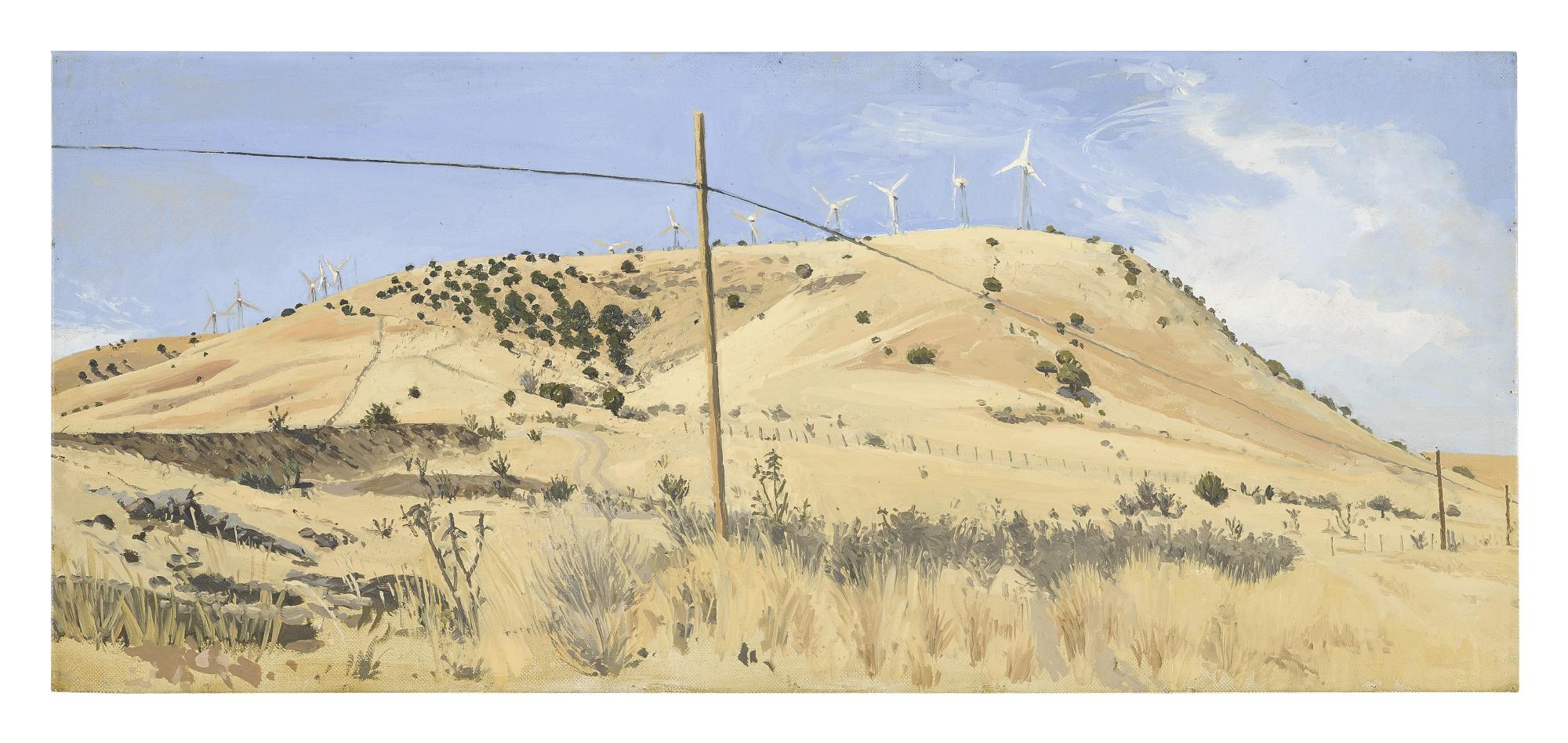 Rackstraw Downes - True Progress, Fort Davis, Texas