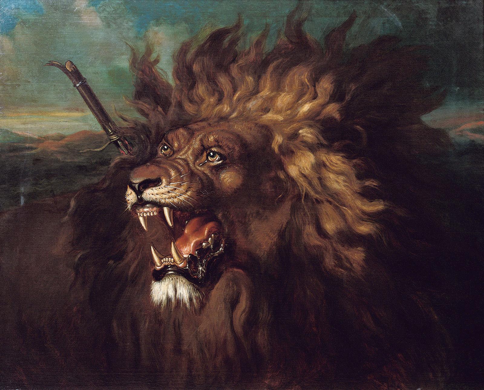 Raden Sarief Bastaman Saleh - Wounded Lion