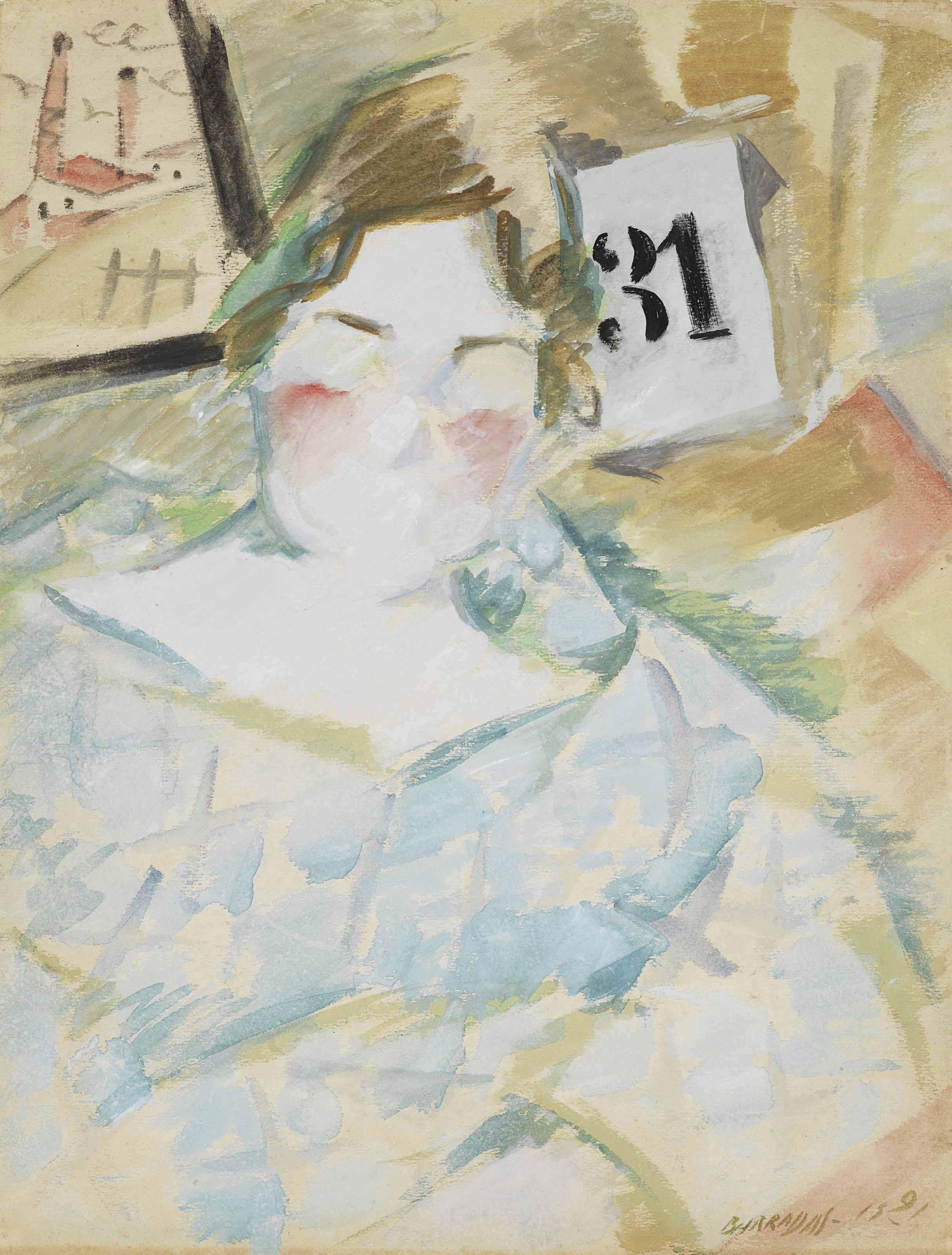 Rafael Barradas - Pilar, 1921