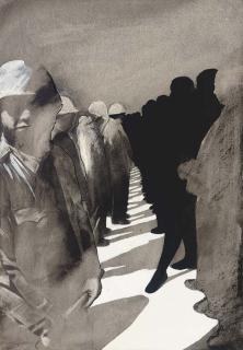 Rafael Canogar - Composition